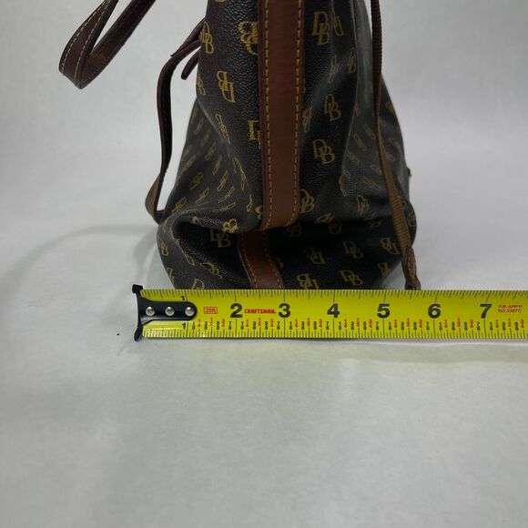 Dooney & Bourke Signature Gretta Purse Handbag Perfect Outside Dirty Inside - Picture 10 of 15